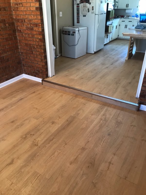 Chris' handyman services flooring work photo